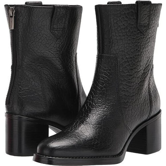 Vince Camuto Zanilla Women's Footwear Casual Bootie Ankle Boot Black SZ 8 NEW